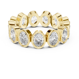 Gold Ring DDLR-221, Yellow Gold, view 4