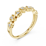Gold Ring 12-10058@L, Yellow Gold, view 2