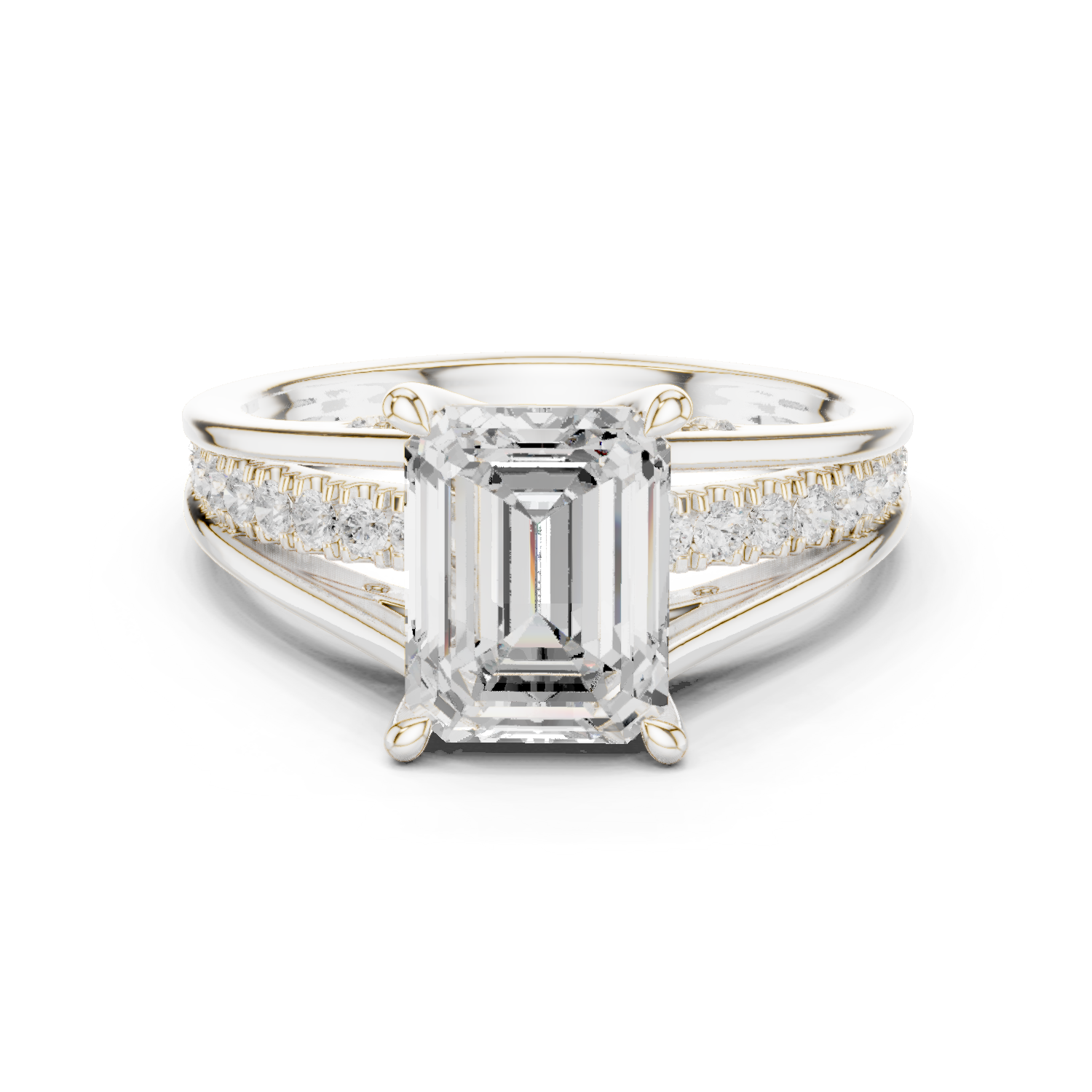 Gold Ring DDLR-253, White Gold