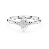 Gold Ring 1 (404), White Gold, view 4