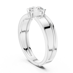 Gold Ring SBMR(44), White Gold
