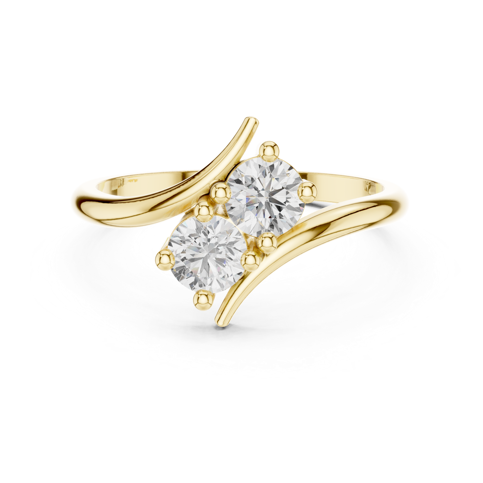 Gold Ring HLR-74, Yellow Gold