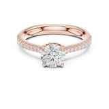 Gold Ring DDLR-651, Rose Gold