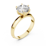Gold Ring DDLR-694, Yellow Gold, view 2