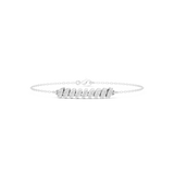 Gold Bracelet SBWB (12), White Gold