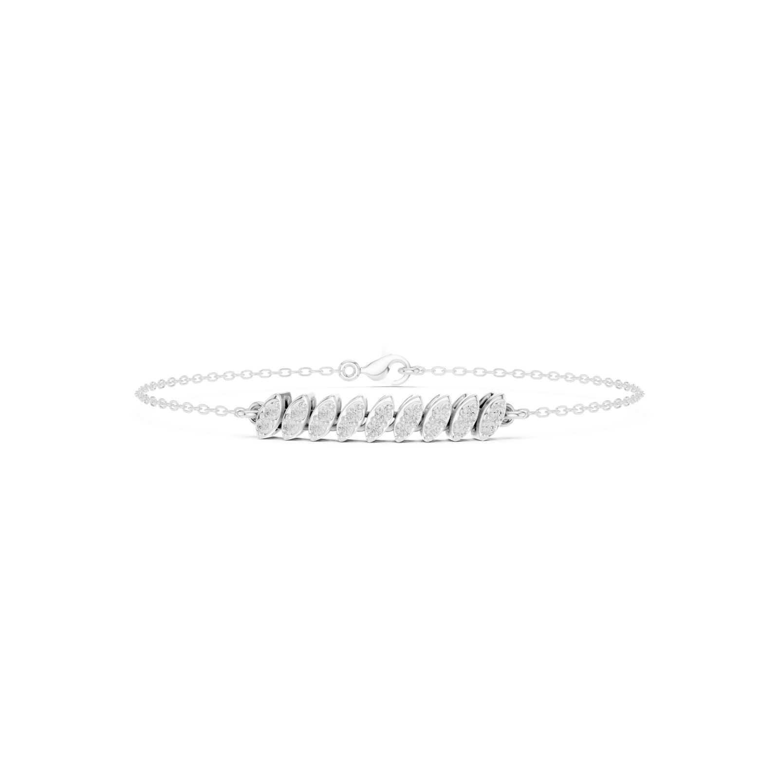 Gold Bracelet SBWB (12), White Gold