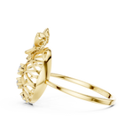 Gold Ring 1 (222), Yellow Gold, view 3