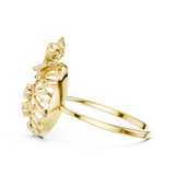 Gold Ring 1 (222), Yellow Gold, view 3