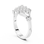 Gold Ring DDLR-760, White Gold, view 1