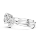 Gold Ring DDLR-440, White Gold, view 3