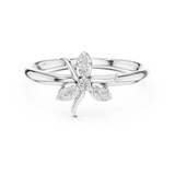 Gold Ring 1 (342), White Gold, view 4