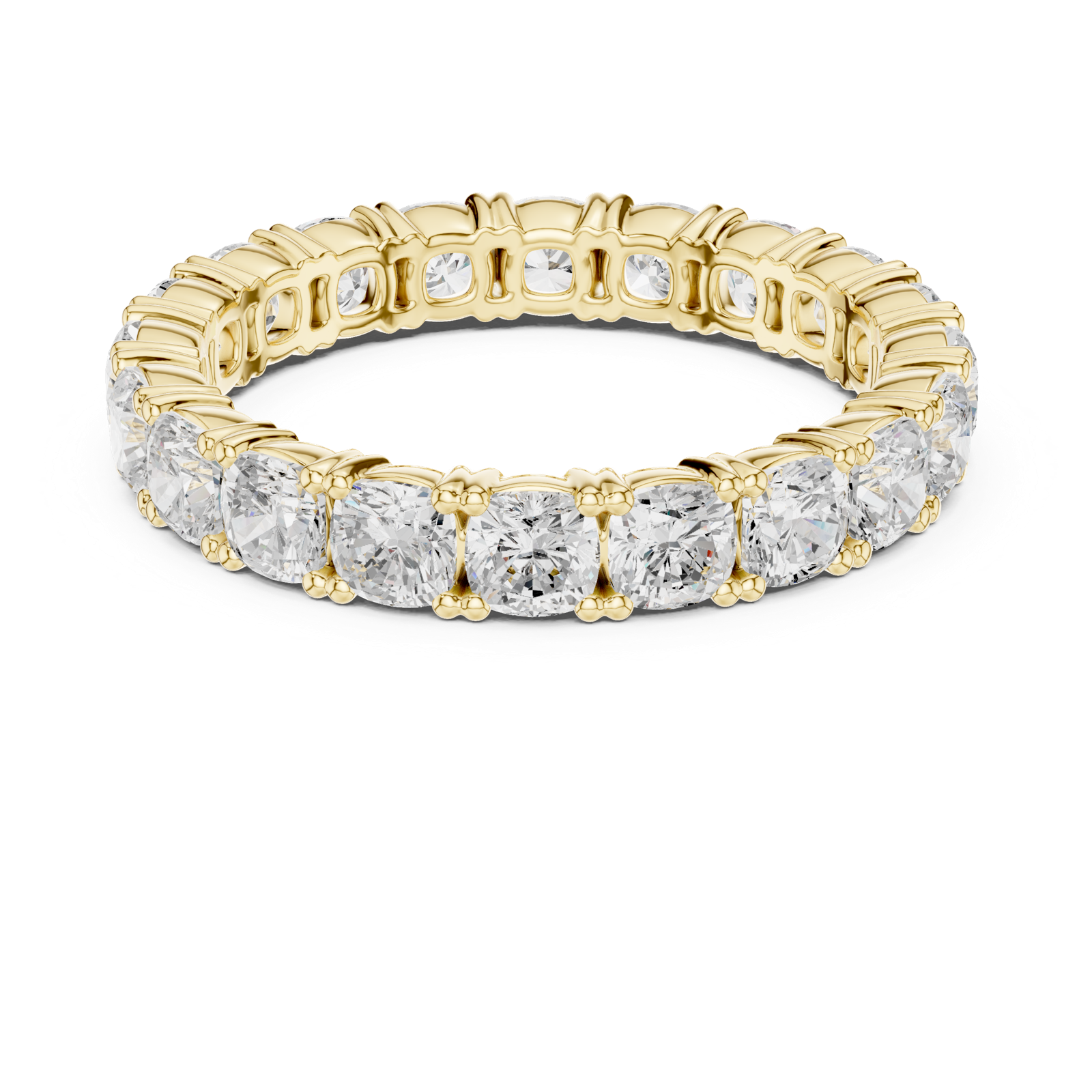 Gold Ring DDLR-624, Yellow Gold, view 4