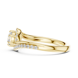 Gold Ring DDLR-594, Yellow Gold, view 3