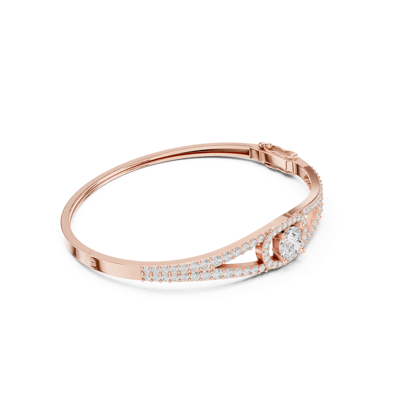 Gold Bracelet SBWB (8), Rose Gold, view 1
