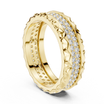 Gold Ring DDLR-423, Yellow Gold, view 1
