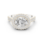 Gold Ring DDLR-322, White Gold