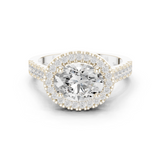 Gold Ring DDLR-322, White Gold