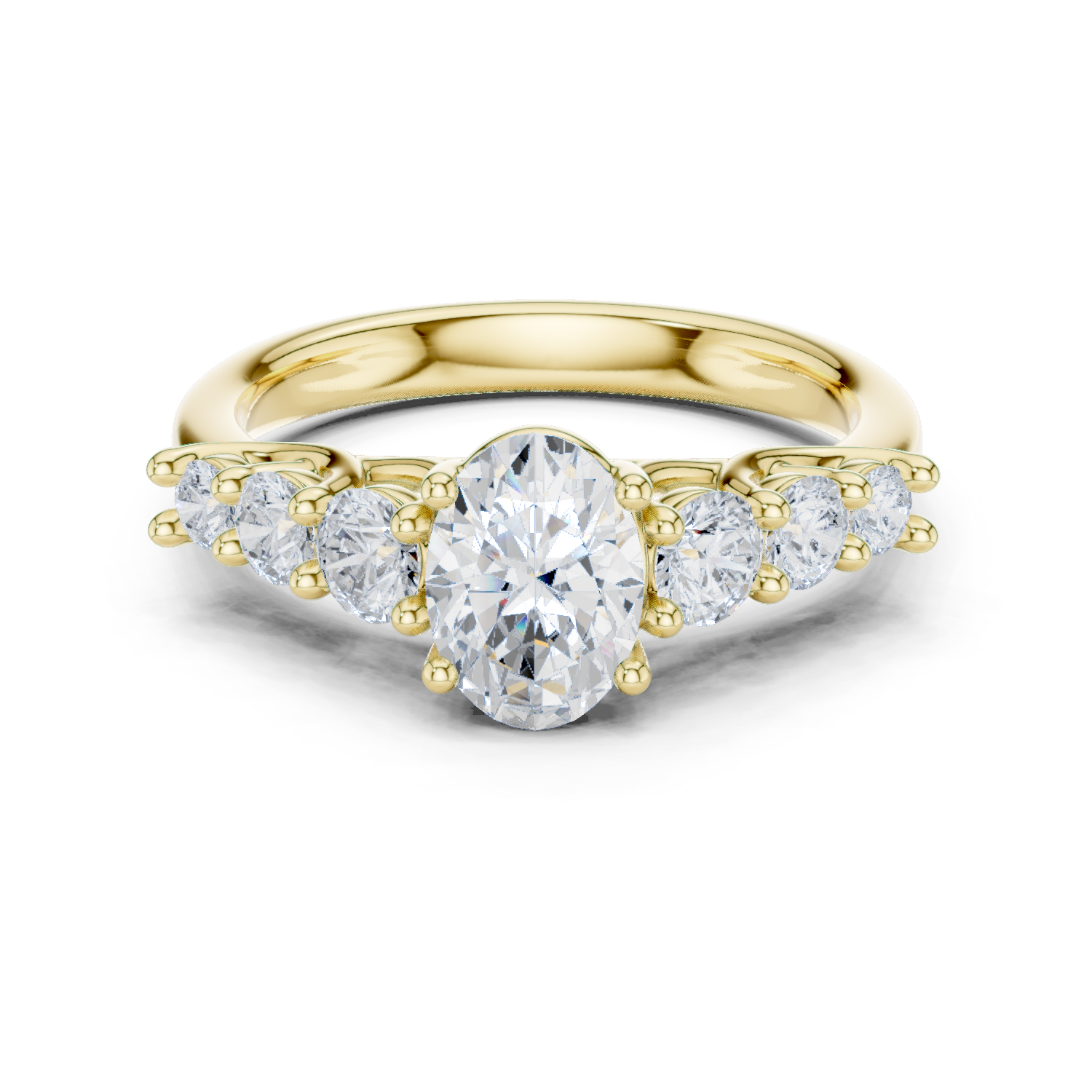 Gold Ring DDLR-704, Yellow Gold
