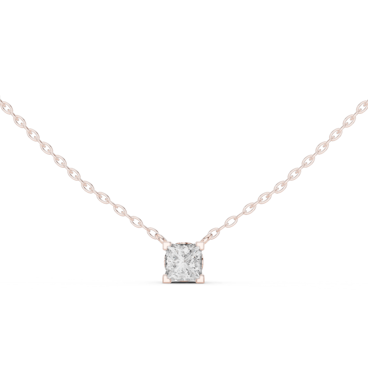 Gold Pendant GPD-0057, Rose Gold