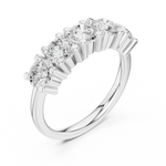 Gold Ring DDLR-617, White Gold, view 2