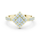 Gold Ring DDLR-745, Yellow Gold