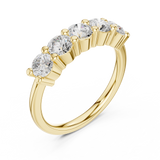 Gold Ring DDLR-616, Yellow Gold, view 2