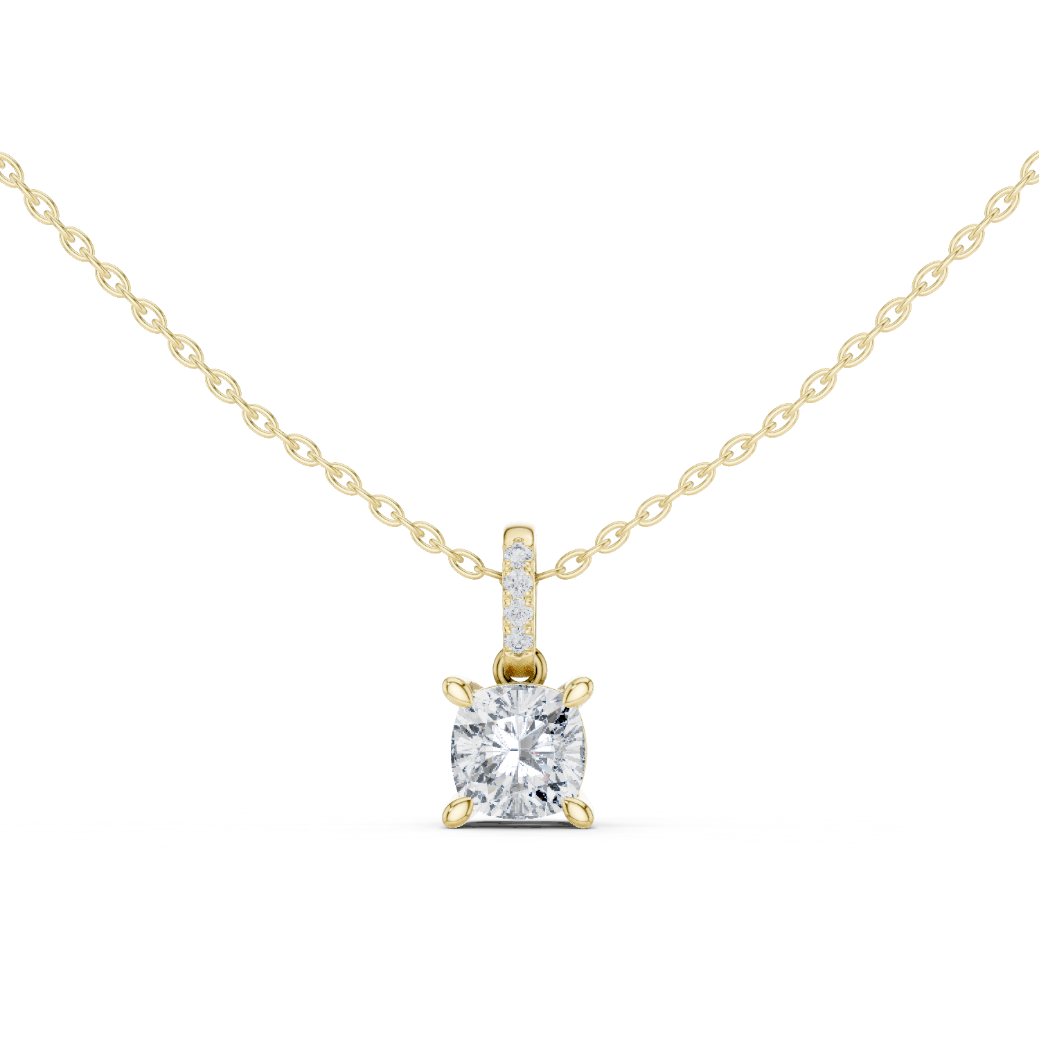 Gold Pendant GPD-0071, Yellow Gold