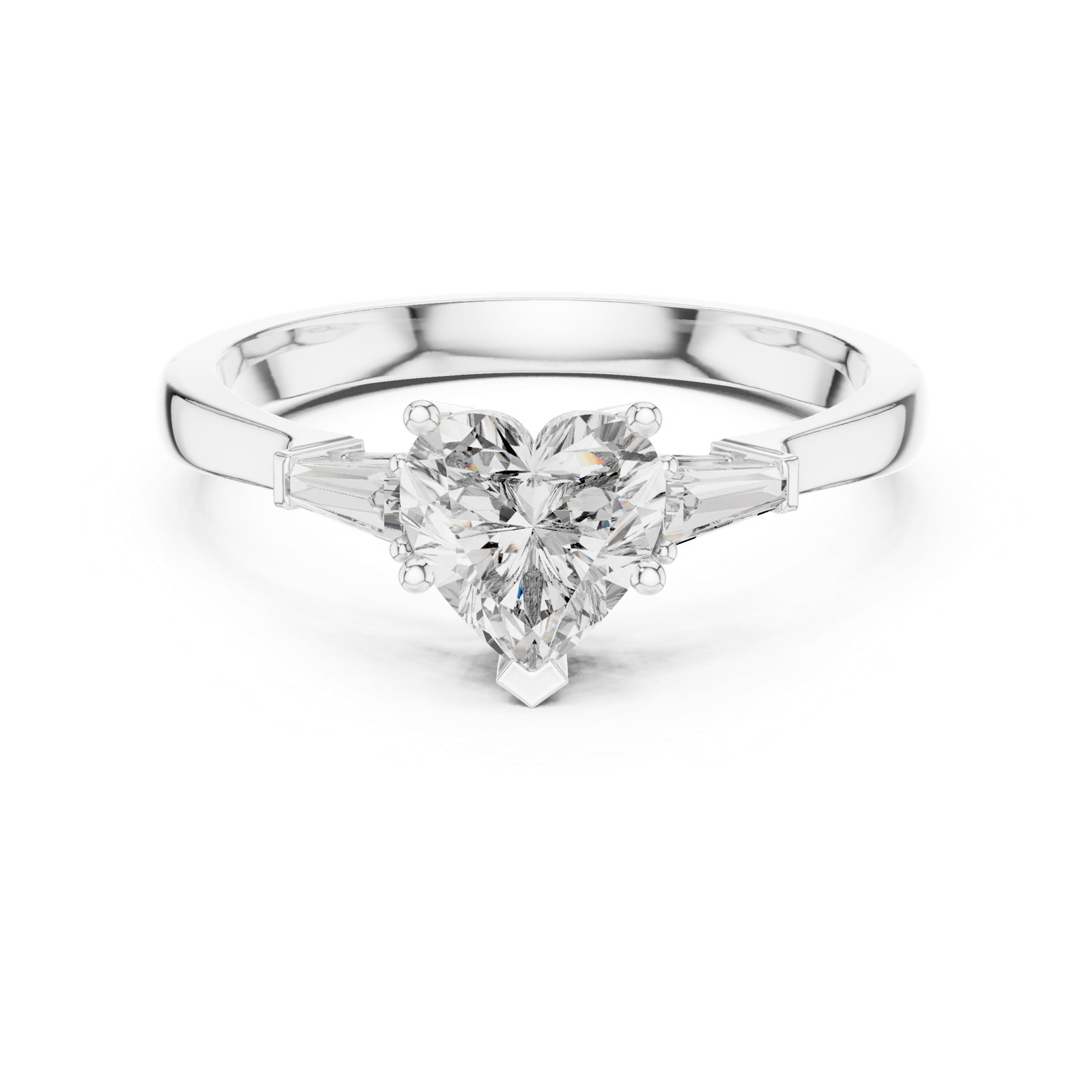 Gold Ring 00001L (34), White Gold