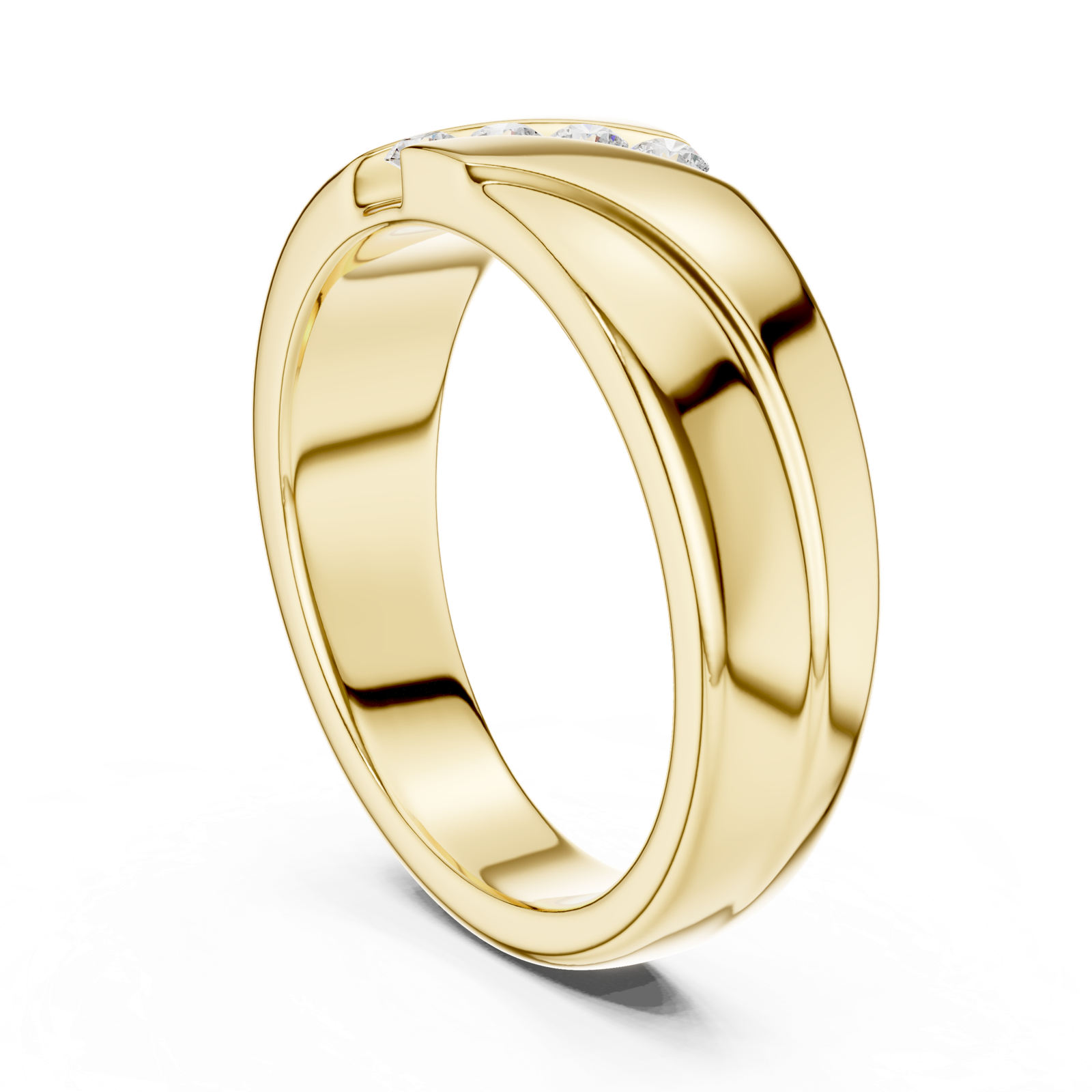 Gold Ring DDLR-427, Yellow Gold
