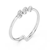 Gold Ring 1 (234), White Gold, view 2