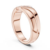 Gold Ring DDLR-427, Rose Gold
