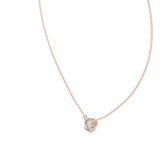 Gold Pendant GPD-0043, Rose Gold, view 2