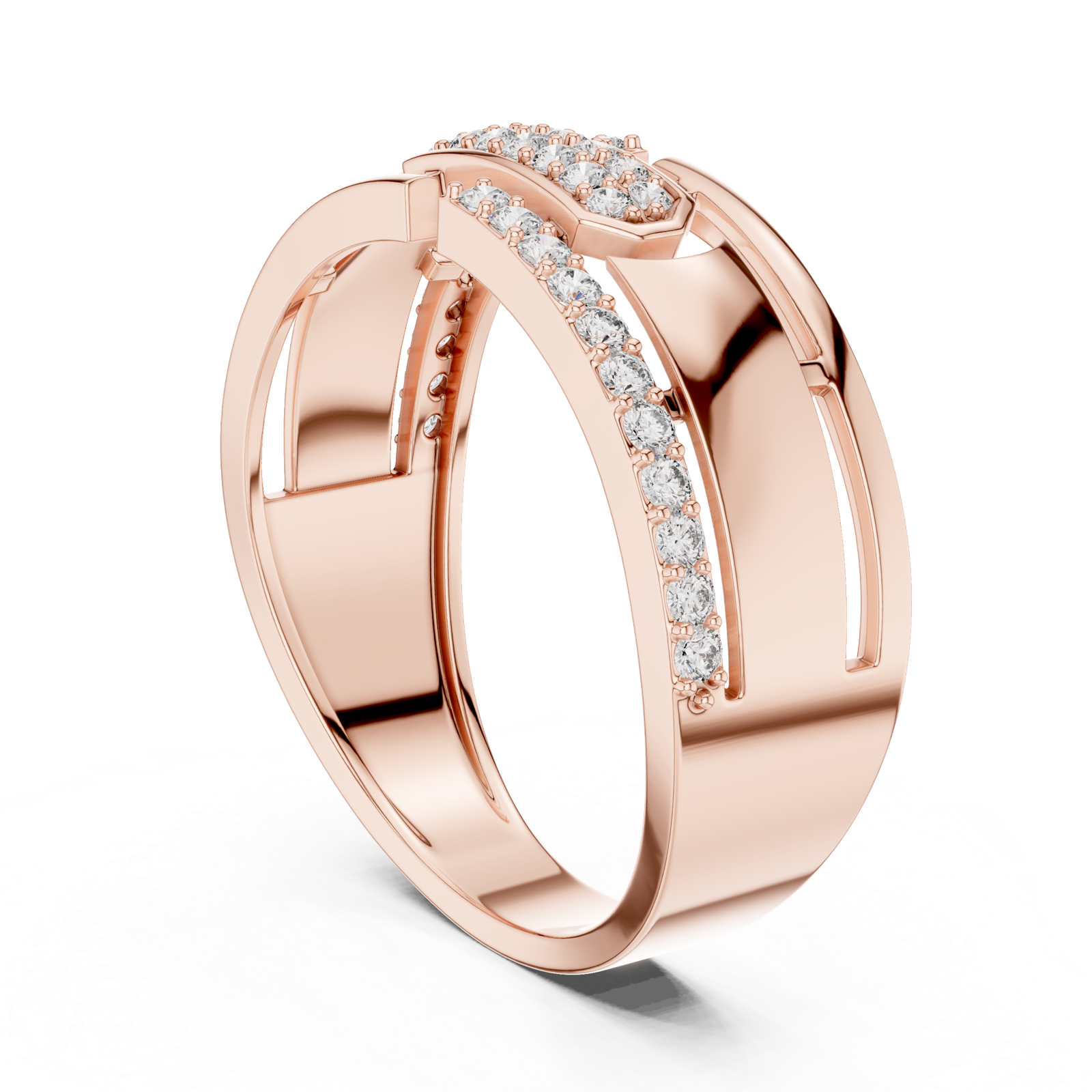 Gold Ring LR-01 (6), Rose Gold