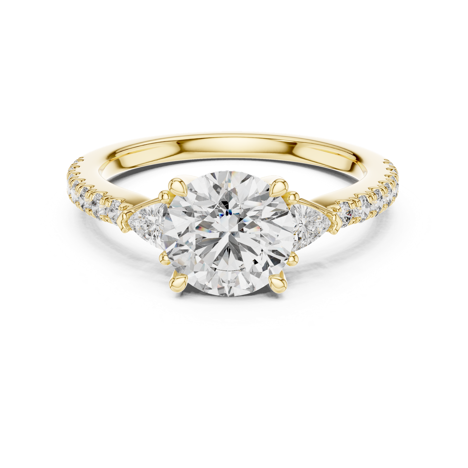 Gold Ring DDLR-037, Yellow Gold
