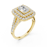 Gold Ring DDLR-398, Yellow Gold, view 2