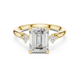Gold Ring DDLR-971, Yellow Gold, view 4