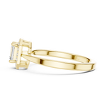 Gold Ring DDLR-493, Yellow Gold, view 3