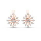 Gold Earrings L03-11, Rose Gold
