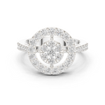 Gold Ring DDLR-823, White Gold