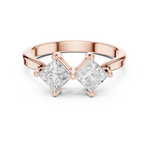 Gold Ring DDLR-490, Rose Gold, view 4