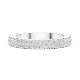 Gold Ring DDLR-376, White Gold, view 3