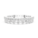 Gold Ring R41, White Gold, view 3