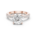 Gold Ring DDLR-750, Rose Gold