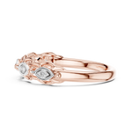 Gold Ring 12-10072@L, Rose Gold, view 3