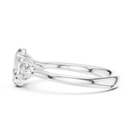 Gold Ring DDLR-727, White Gold, view 3