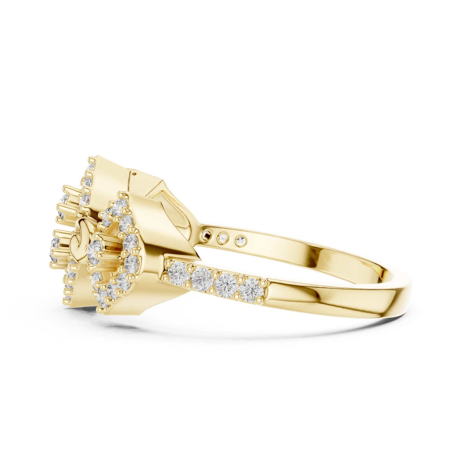Gold Ring LR-01 (88), Yellow Gold, view 3