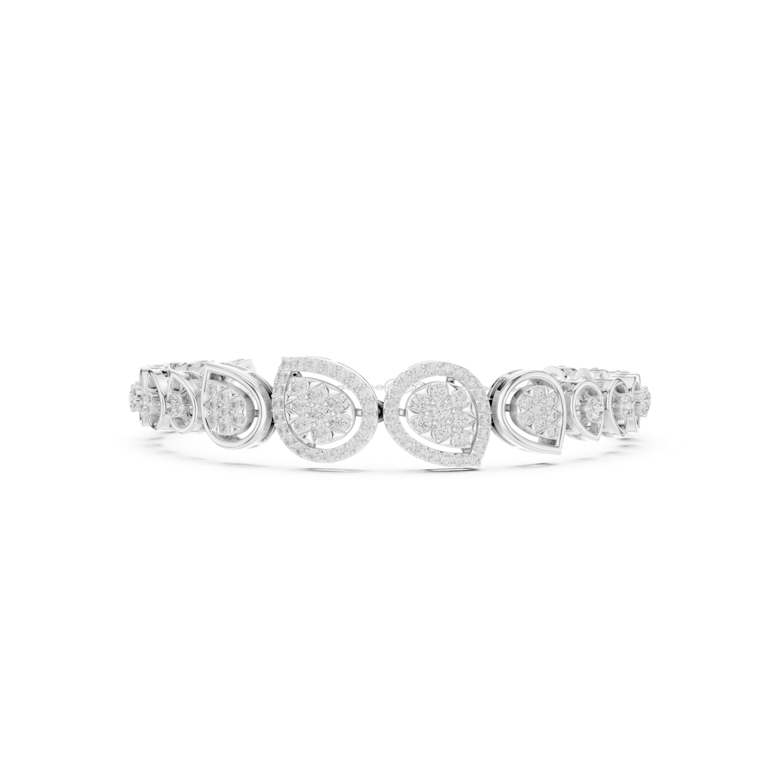 Gold Bracelet SBWB (24), White Gold