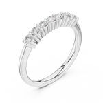 Gold Ring DDLR-618, White Gold, view 2