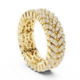 Gold Ring DDLR-315, Yellow Gold, view 1