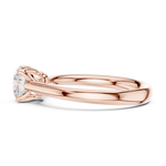 Gold Ring DDLR-564, Rose Gold, view 3